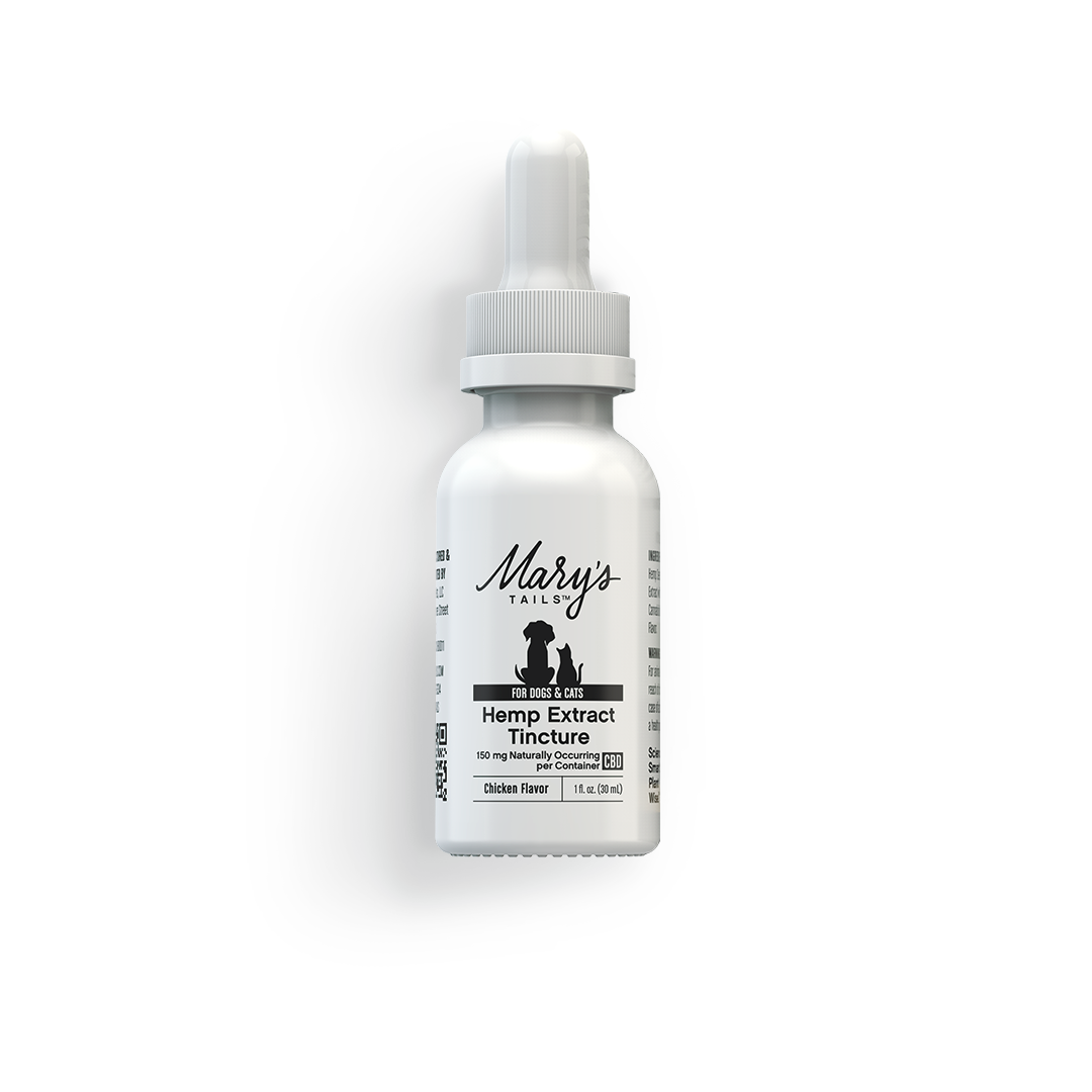 Mary's Tails Hemp Extract Tincture Bacon Flavor 150 mg