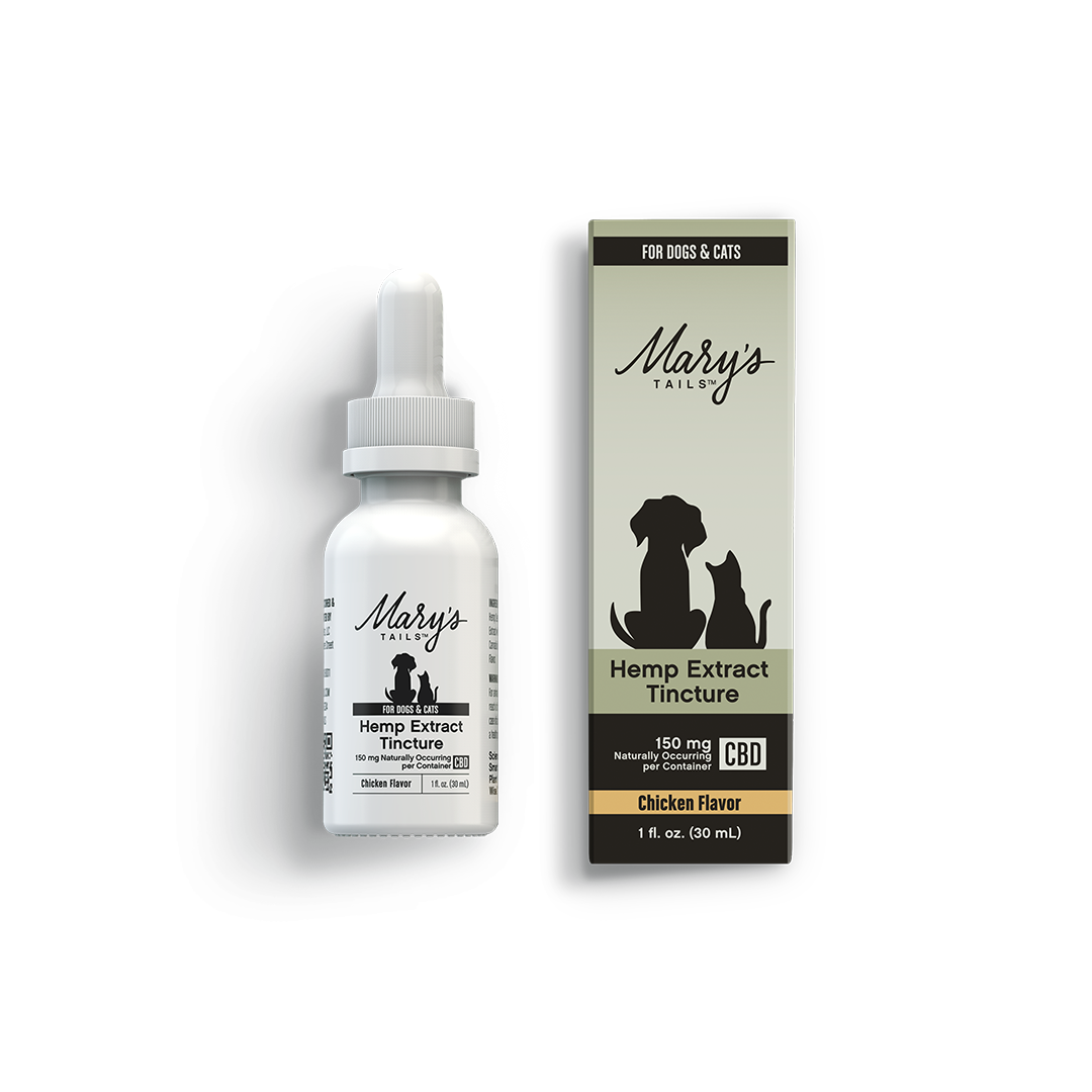 Mary's Tails Hemp Extract Tincture Bacon Flavor 150 mg