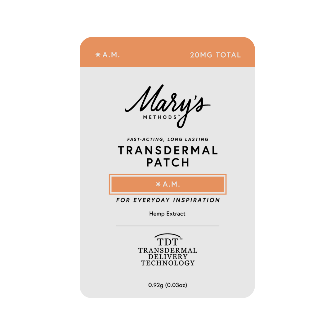 A Mary's Methods A.M. Transdermal Patch
